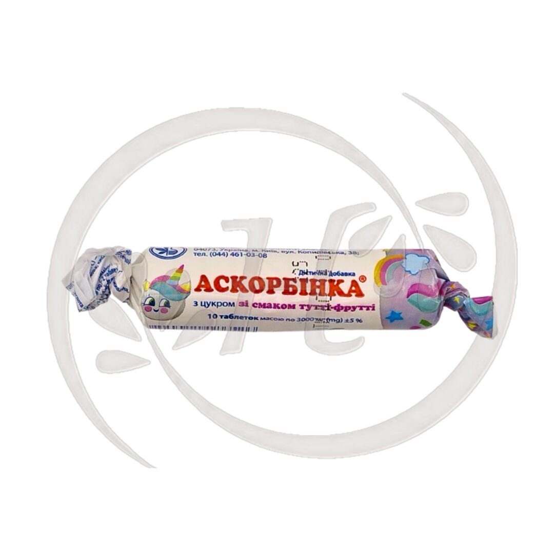 Vitamīns C ar Tutti-Frutti garšu N10, 30 g