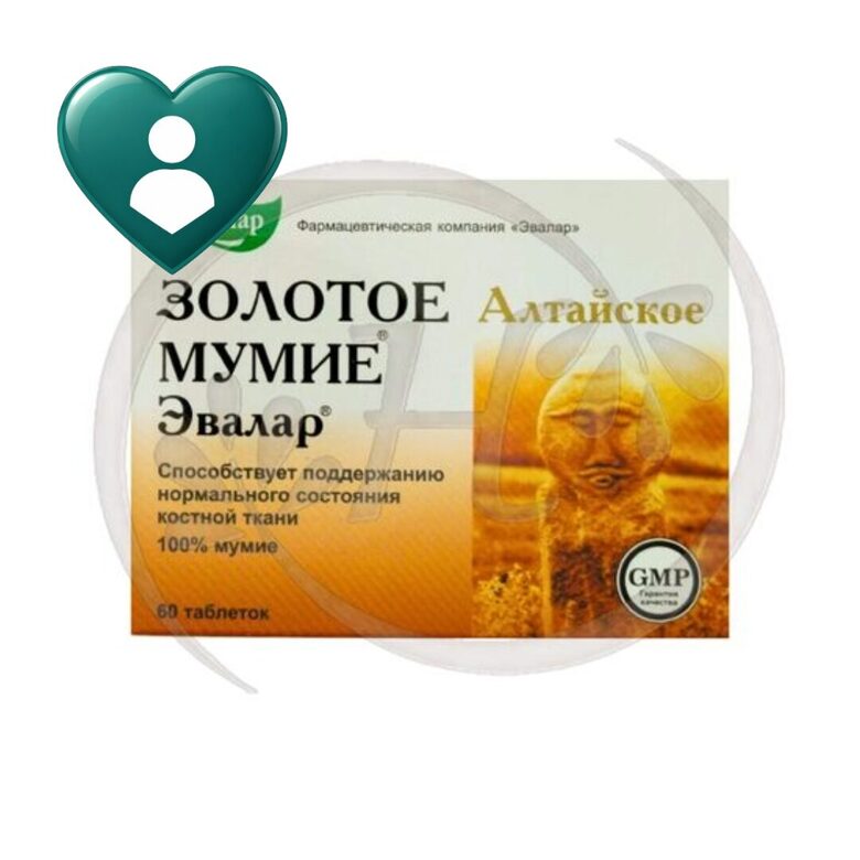 Evalar Zelta Mumijo N60 