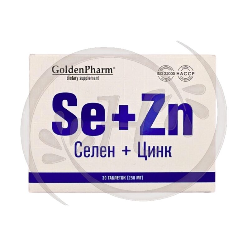 Golden Pharm Selēns + Cinks (cinka citrāts), N36