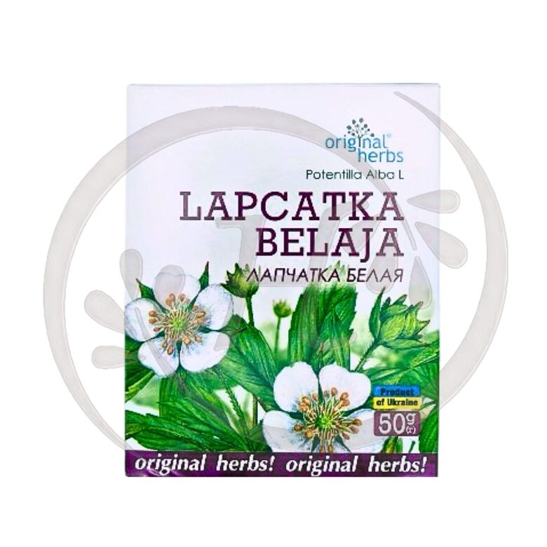 Baltais retējs vannas augu maisījums, 50 g