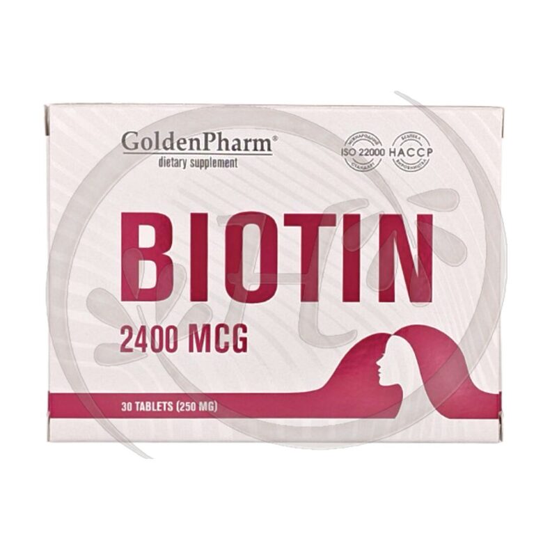 Golden Pharm Biotin tablets, №30