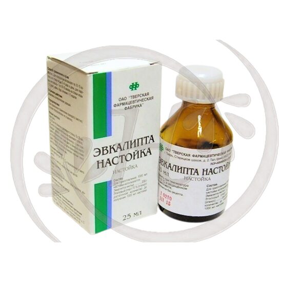 Eikalipta tinktūra, 25ml (Eucalyptus globulus)