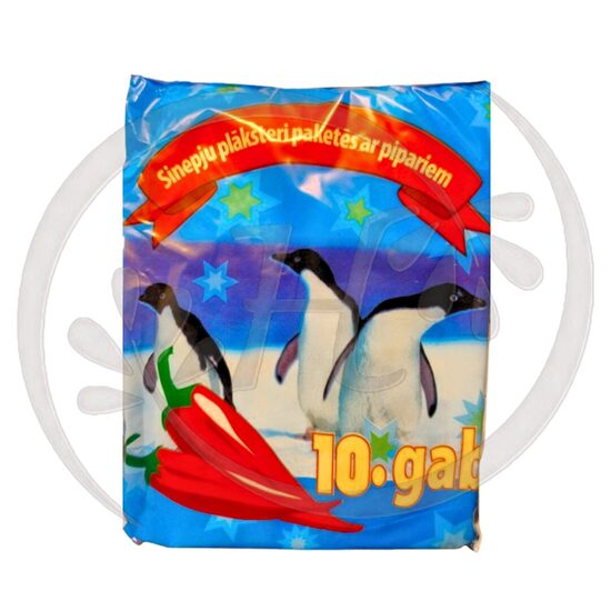 Sinepju plāksteri ar pipariem paciņās N10