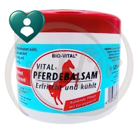 BIO-VITAL® Zirgu balzāms, atvēsinošs ar eikalipta eļļu, 500 ml