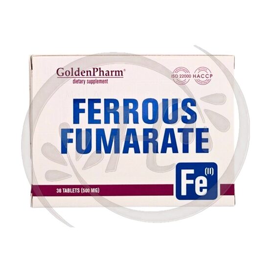 Golden Pharm Iron Fumarate Tablets, №36