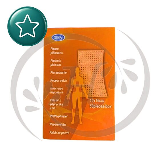 Olko Pepper Patch, N 50 pieces (1 box) (10x16 cm)