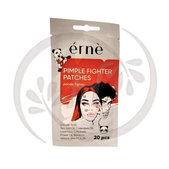 ERNE Panda Pimple Fighter Patches pūtīšu plāksteri, 20 gab.