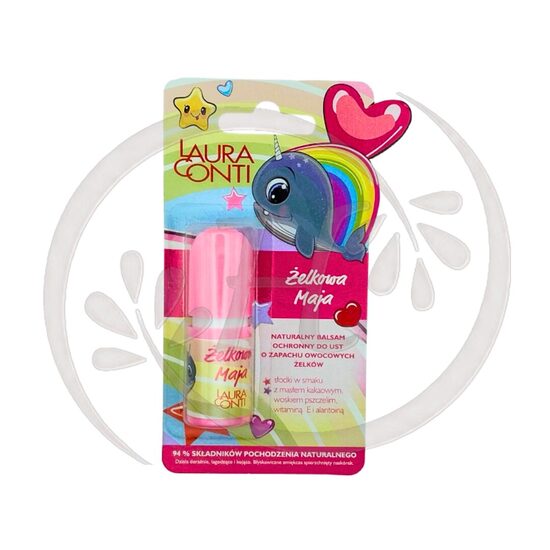 Laura Conti - Maja bērnu lūpu balzams, 3,8 g