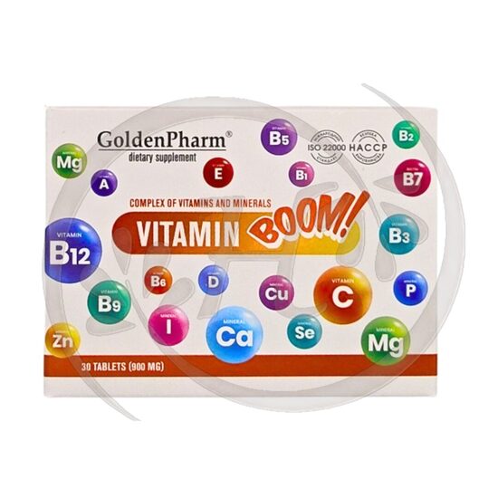 Golden Pharm Boom Multivitamin complex, N30