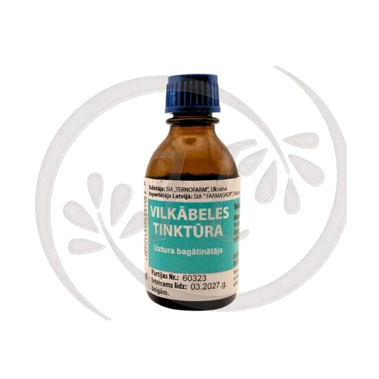 Vilkābeles tinktūra, 25 ml